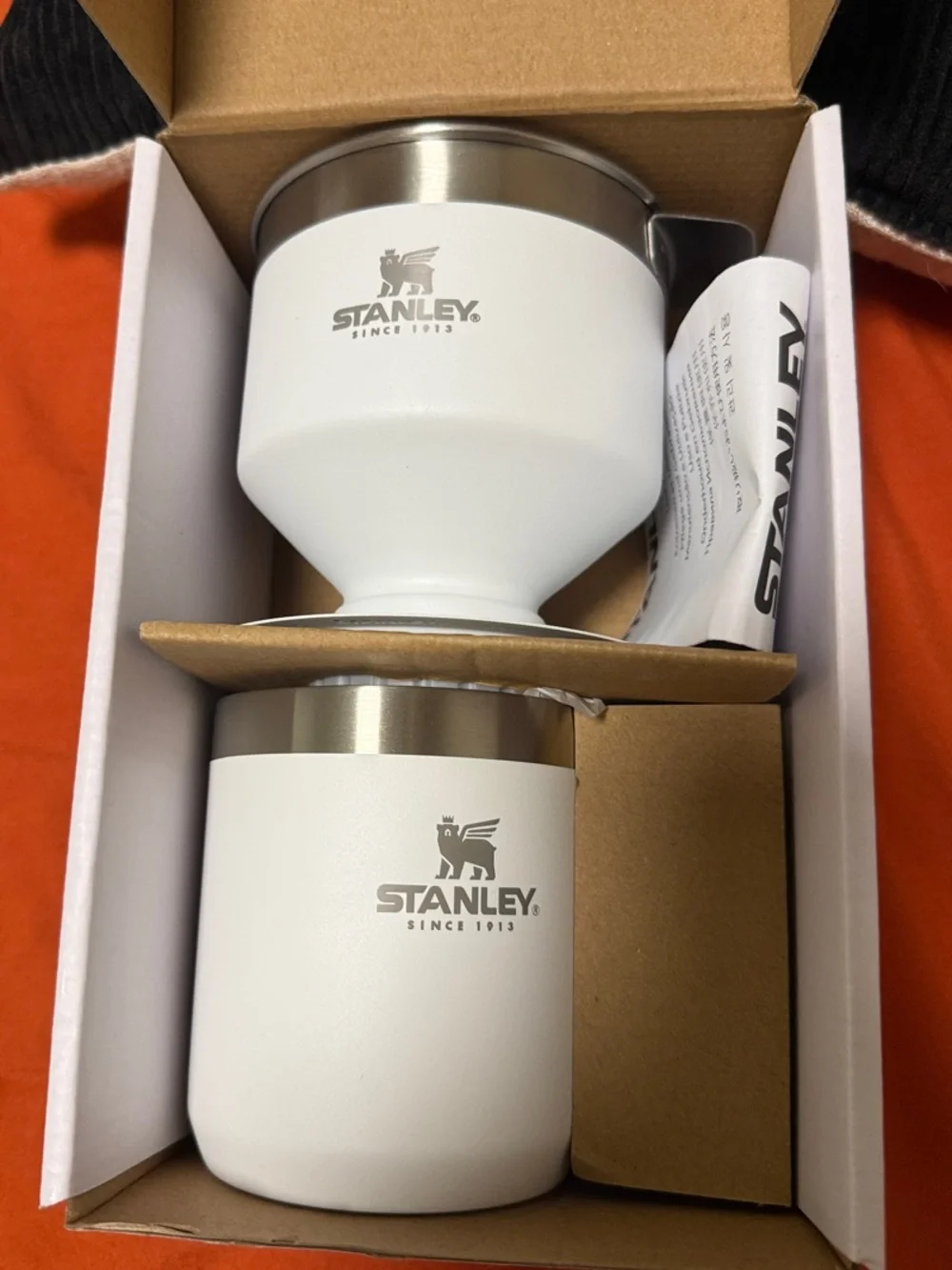 Stanley White Pour Over Coffee Set new in Box